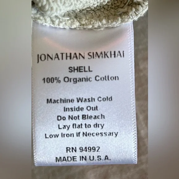 🌟 HP 🌟 NWT Jonathan Simkhai Eucalyptus Tie-Dye Sweatshirt - Picture 7 of 8